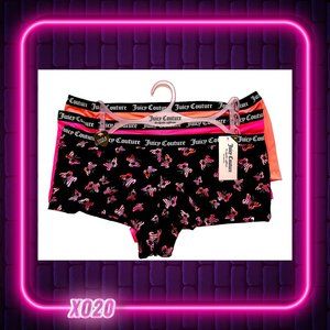 Juicy Couture Boyshort Panties | set of 3 | 1X & 2X